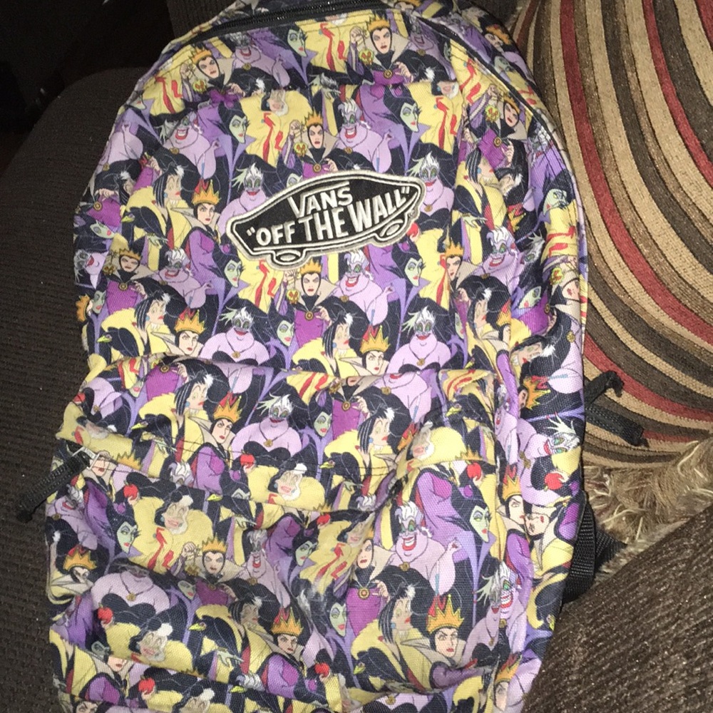 Vans Disney villains realm backpack